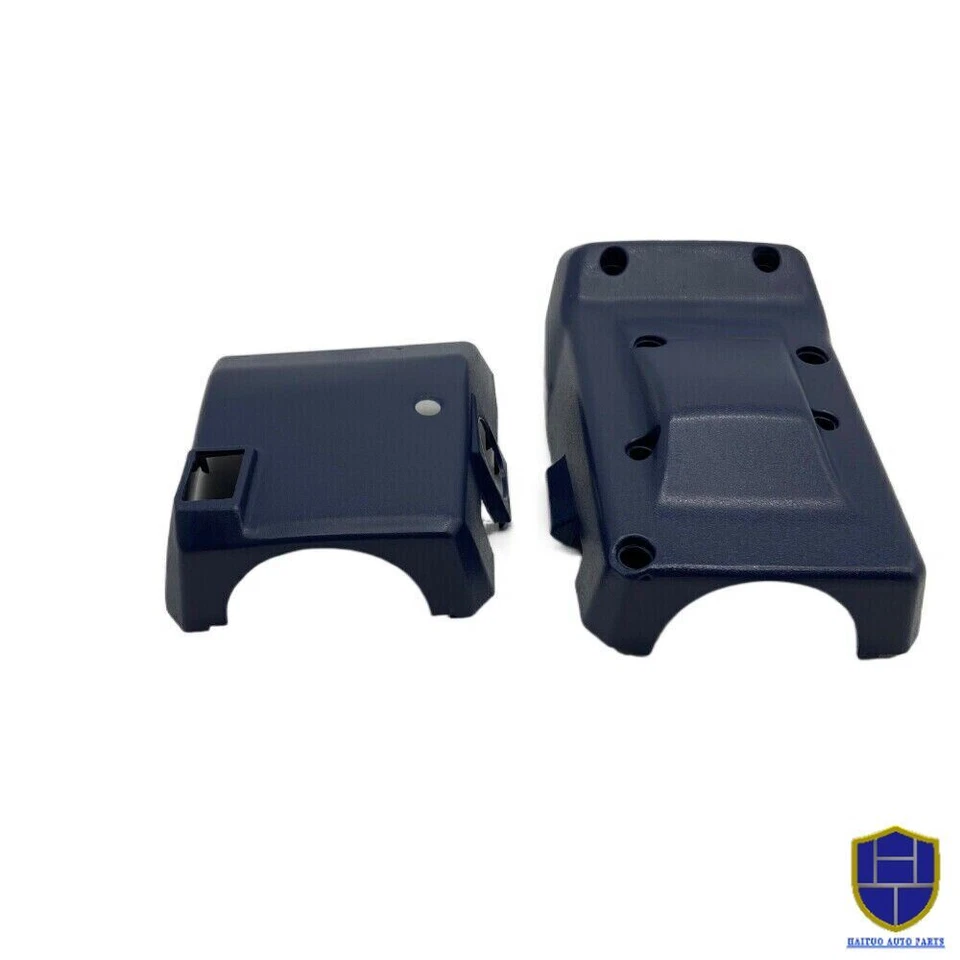 Steering Column Cover Set Blue For Toyota Pickup Hilux 4Runner 84-88 No Tilt - image 1 of 4