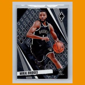 Mikal Bridges #4 2023 Panini Phoenix Brooklyn Nets Basketball Card NBA NM - Picture 1 of 3