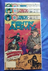 Fightin Army #146 151 156 Bronze Age Charlton Comics Lot - Picture 1 of 11