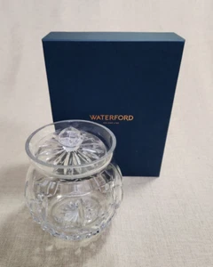 WATERFORD KRISTALL LISMORE KEKSFASS DECKELDOSE SCHONEND GEBRAUCHT - Bild 1 von 14