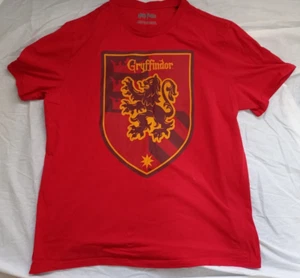 Offical Harry Potter Gryffindor T Shirt Mens XXL Size Short Sleeve - Picture 1 of 5