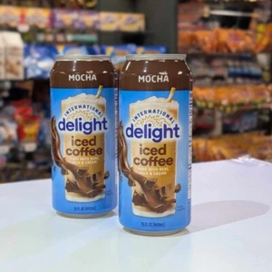 Mocha International Delight Eiskaffee 443 ml x 2 Dosen USA Import BB April 2025 - Bild 1 von 6