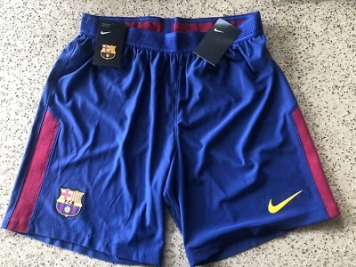 FC Barcelona 17/18 Player Issue Home Soccer Shorts 847192-455 2XL XXL NWT - Image 1 of 4