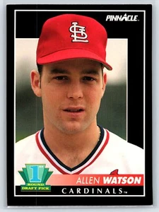 1992 Pinnacle Allen Watson Rookie St. Louis Cardinals RC #304 - Picture 1 of 2