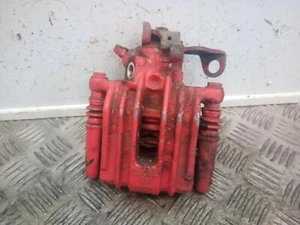 VW Polo 6C 14-18 N/S Passenger Red Rear Brake Caliper 6R0615423 438058 - Picture 1 of 5