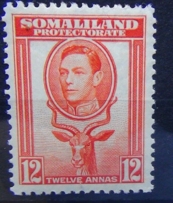 Somaliland 1938 12a Red Orange MNH - Image 1 of 1