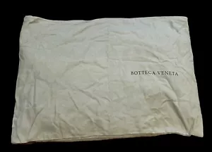 HUGE BOTTEGA VENETA BROWN FLANNEL DUST BAG SLEEPER HANDBAG TRAVEL STORAGE 25X19 - Picture 1 of 9