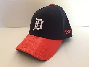 Detroit Tigers MLB Visor Emblem' 39Thirty Hat, S/M - Picture 1 of 1