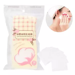 50Pcs Disposable Makeup Cotton Pads Facial Cleansing Non-Woven Makeup Removal Co - Picture 1 of 12