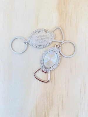 12 recuerdos Personalizados para bautizo De Niño/Niña Bautizo Fiesta Favores Foto 1 de 4