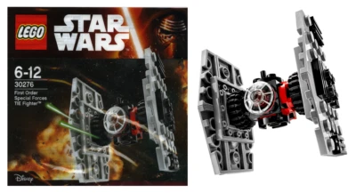 New Sealed Lego Star Wars First Order Special Forces TIE Fighter Kit 30276 - Image 1 of 3