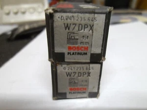 2x Zündkerze Kerze Zündung Bosch Platin W7DPX 0241235645 - Bild 1 von 2