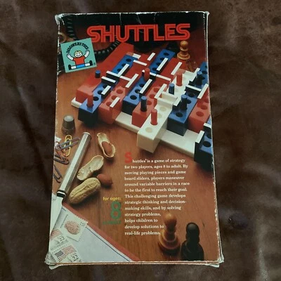 Vintage Discovery Toys Board Game Shuttles – Complete Set, Travel, 1986 - Image 1 of 2