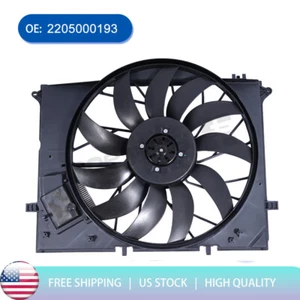 Conjunto de ventilador de refrigeración del radiador para MERCEDES-BENZ S430 S500 2205000193 2000-2006 - Imagen 1 de 9