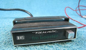 Vintage Realistic FM BOOSTER Accessory Part 1970's 1980's In Car Audio Radio Old - Picture 1 of 7