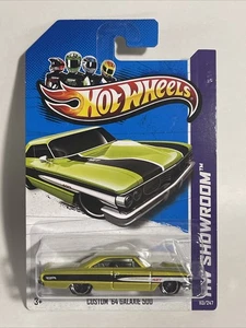 Hot Wheels Custom '64 Galaxie 500 (Green) 113/247 HW Showroom Made In 2012 NEW! - Bild 1 von 4