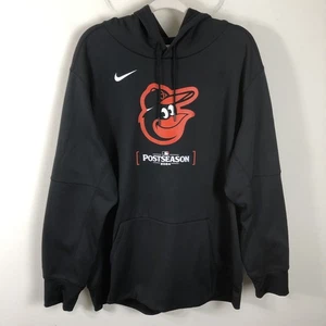 Nike Baltimore Orioles MLB Postseason 2024 Hoodie Mens Sz 2XL Black - Picture 1 of 16
