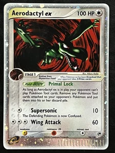 Pokemon Aerodactyl ex - EX Sandsturm - 94/100 LP - Bild 1 von 2