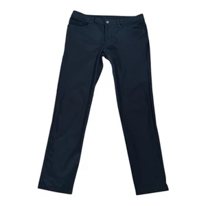 Lululemon Pants Mens Size 33 (34x30) ABC Classic Charcoal Gray Golf Athletic - Picture 1 of 8