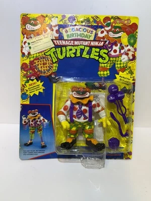 忍者神龟 1992 Bodacious Birthday Crazy Clownin' Mike TMNT — 第 1/4 张图片