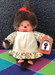 VESTIDO DE FLORES MONCHHICHI NIÑA 6”/16 cm, sekiguchi 2007, ¡súper lindo! - Imagen 1 de 17