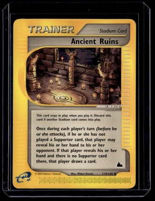 Ancient Ruins 119/144 Skyridge Uncommon English Pokemon Card - Image 1 of 2