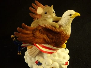 Charming Tails "American Pride" Fritz&Floyd, en caja 98/345 - Imagen 1 de 2