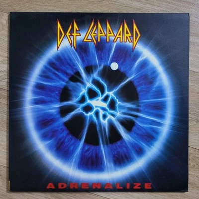 [VG+] Def Leppard - Adrenalize (9 Tracks 1992 Korea 1ST LP Vinyl) - Image 1 of 4