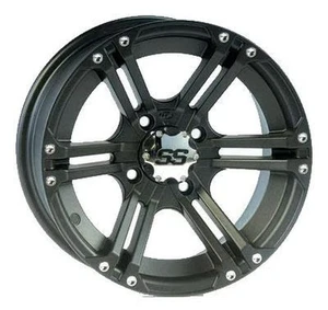 ITP SS212 Wheel - 14x8 - 5+3 Offset - 4/110 - Black ATV/UTV Snowmobile Rear - Picture 1 of 5