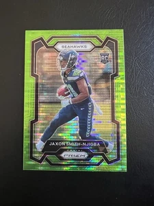 Pulsar Jaxon Smith-Njigba RC 2023 Panini Prizm verde neón - Imagen 1 de 2