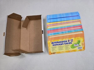Abeka Arithmetic 1-2 Concept Cards Educational Flashcards With Box - Picture 1 of 1