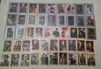 Rittenhouse Game Of Thrones - 48 Card Lot - # Parallels Copper Gold Red Inserts - Image 1 of 4