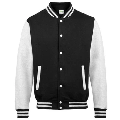 Unisex Men's Casual Varsity Baseball Jacket College Letterman American TOP - Image 1 of 4