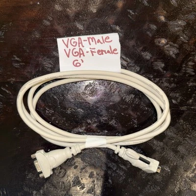 Serie Belkin Pro para datos óptimos VGA macho a VGA hembra, cable de 15 pines, 6’, B#39 Foto 1 de 4