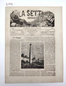 La settimana illustrata giornale settimanale dal 17 al 24 Maggio 1863 - Foto 1 di 4