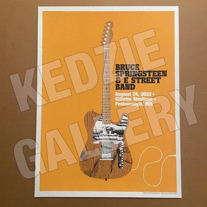Bruce Springsteen & E Street Band 2023 8/24 Gillette Stadium Foxborough Poster - Picture 1 of 6