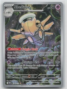 Pokemon Card Shedinja Illustration Rare ME01: Mega Evolution 144/132 NM - Picture 1 of 2