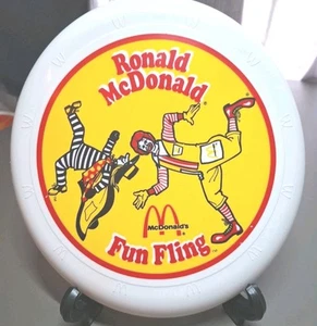 1978 Vintage Ronald McDonald Fun Fling Frisbee Extremely Rare 8.75" Pre-Owned - Bild 1 von 8