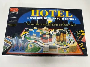 Vintage 1987 Milton Bradley MB HOTELS Immobilien Brettspiel fast vollständig - Bild 1 von 6