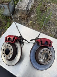 Volkswagen Golf MK5 GTI 2.0 Tfsi Rear Brake Calipers Red 282mm - Picture 1 of 11