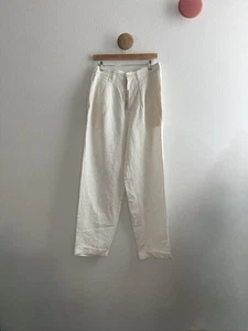 Alex Mill doppelte Bundfaltenhose aus Twill NEU neu mit Etikett Größe 8 - Bild 1 von 8