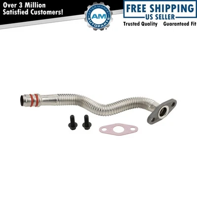 Linha de retorno de óleo turbocompressor compatível com 2007-2010 Dodge 2011-2018 Ram - Imagem 1 de 4