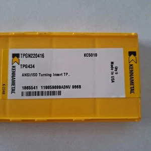 Kennametal TPGN220416 KC5010 TPG434 Turning Inserts TP - Picture 1 of 6