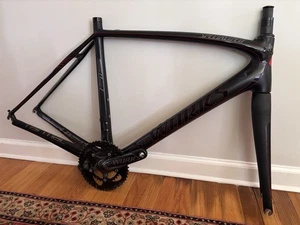 *Danneggiato* 56cm Specialized S-WORKS Tarmac SL4 Carbon Rim Freno Telaio Strada - Foto 1 di 11