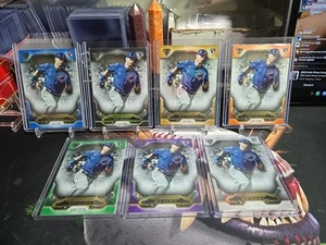 2020 Topps Triple Threads Nico Hoerner Rookie Lot Sapphire Black Gold Purple Cub - Bild 1 von 9