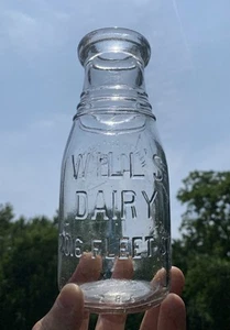 Will’s Dairy 2016 Fleet St Baltimore MD Pint Milk Bottle - Picture 1 of 20