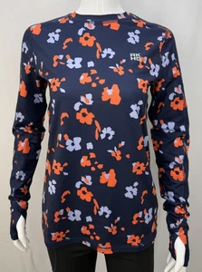 Alaska Hardgear Duluth Damen Wildschweinnest Basisschicht Rundhalsausschnitt Neu mit Etikett S Navi Aca Blumenmuster - Bild 1 von 5