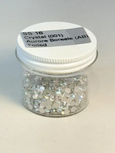 Original Swarovski AB SS16 folierte Flatback Kristalle (001) 3,8-4 mm 1400 Stck. Posten - Bild 1 von 7