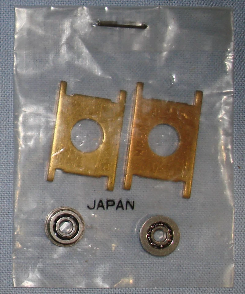 VINTAGE ATLAS SLOT CAR CHASSIS BALL BEARINGS FOR 6 VOLT AT-206 & 8 VOLT AT-208 - Image 1 of 1