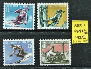 🦋🦋Liechtenstein #289- 292(4) MNH, OG, VF Full Set! Sc$42.50) - Picture 1 of 1